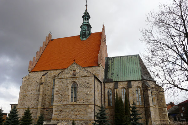 Późnogotycki kościół Św. Zygmunta, XV-XVI, Szydłowiec
