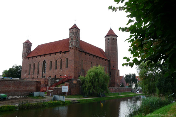 Zamek biskupów w Lidzbarku Warmińskim.