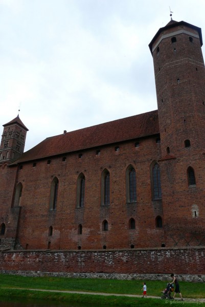 Zamek biskupów w Lidzbarku Warmińskim.