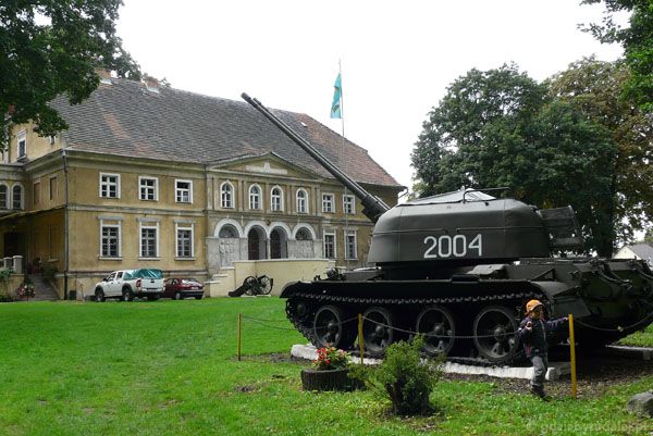 Lubuskie muzeum wojskowe w Drzonowie.