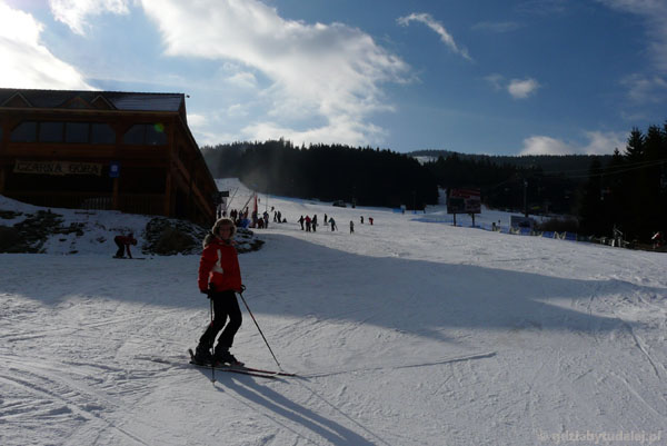 Ośrodek narciarski Czarna Góra.