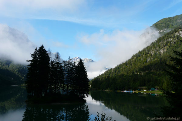 Włoskie Lago del Predil.