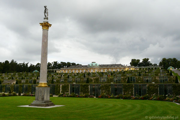 Pałac Sanssouci (XVIII, rokoko).