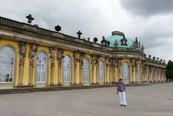 Pałac Sanssouci (XVIII, rokoko).