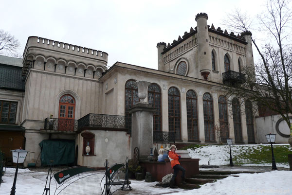 Romantyczny pałacyk (XIX) Zielińskiego, Kielce.