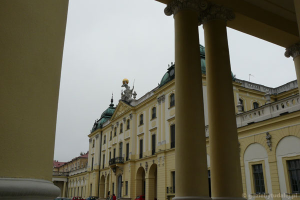 Barokowy Pałac Branickich w Białymstoku.
