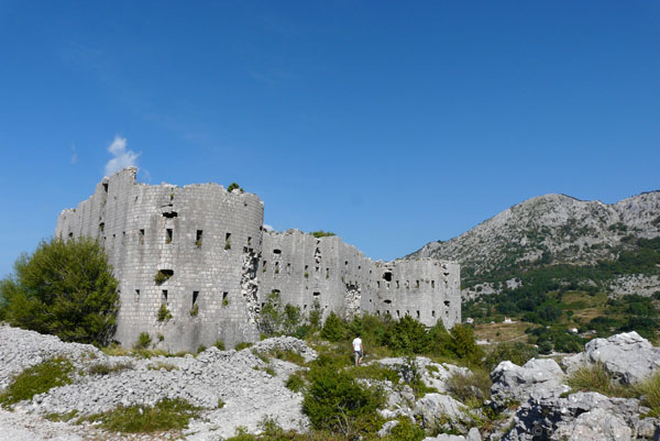 Ruiny zamku w Brajići.