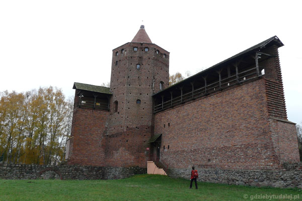 Zamek książąt mazowieckich w Rawie Mazowieckiej.