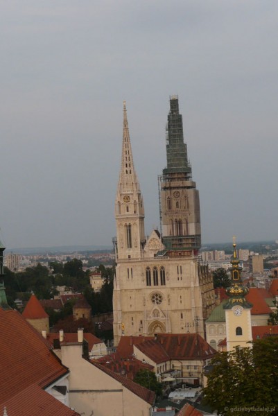 Katedra (XIII) na Wzgórzu Kaptol.
