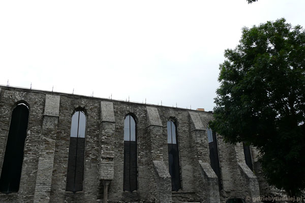 Ruiny klasztoru św. Brygidy, XV w.