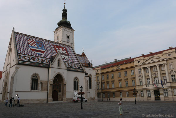 Plac św. Marka z budynkiem Sejmu (pocz. XX).