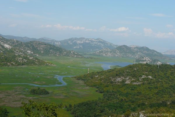 Jezioro Szkoderskie i Rijeka Crnojevića.