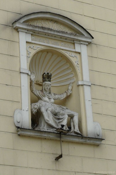 Detal kaplicy przy Bramie Grudziądzkiej.
