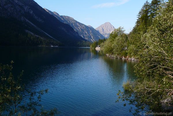 Austriackie Jezioro Plansee.