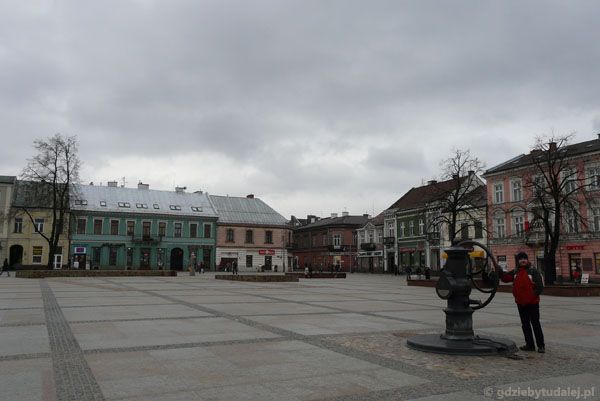 Rynek w Kielcach.