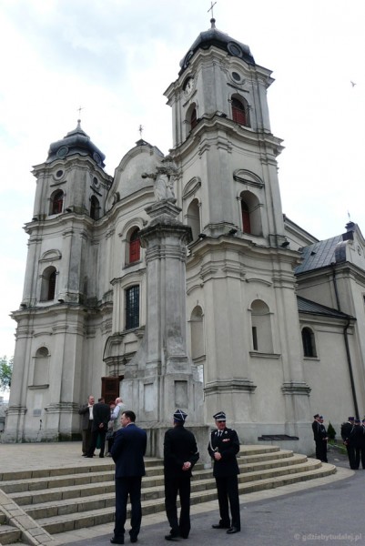 Barokowy kościół Rozesłania św. Apostołów (XVIII w.).