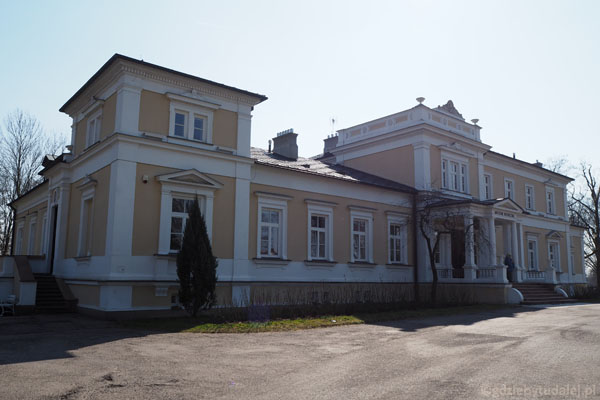Pałac Starzeńskich został odbudowany pod koniec lat 60.