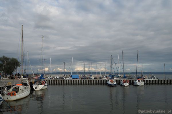 Port jachtowy w Krynicy Morskiej.