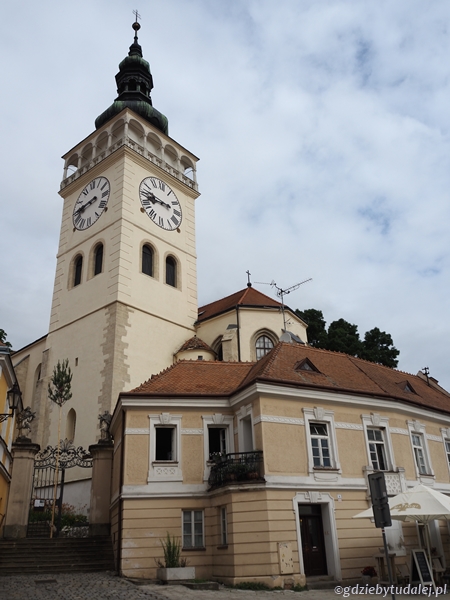 Wieża kościoła św. Wacława dto świetny punkt widokowy